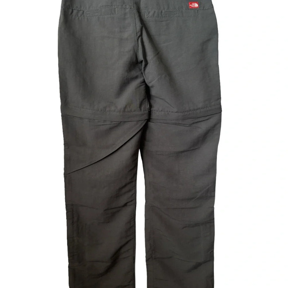THE NORTH FACE Convertible Women Outdoor Athletic Gray Pants Size 4 - Picture 3 of 11
